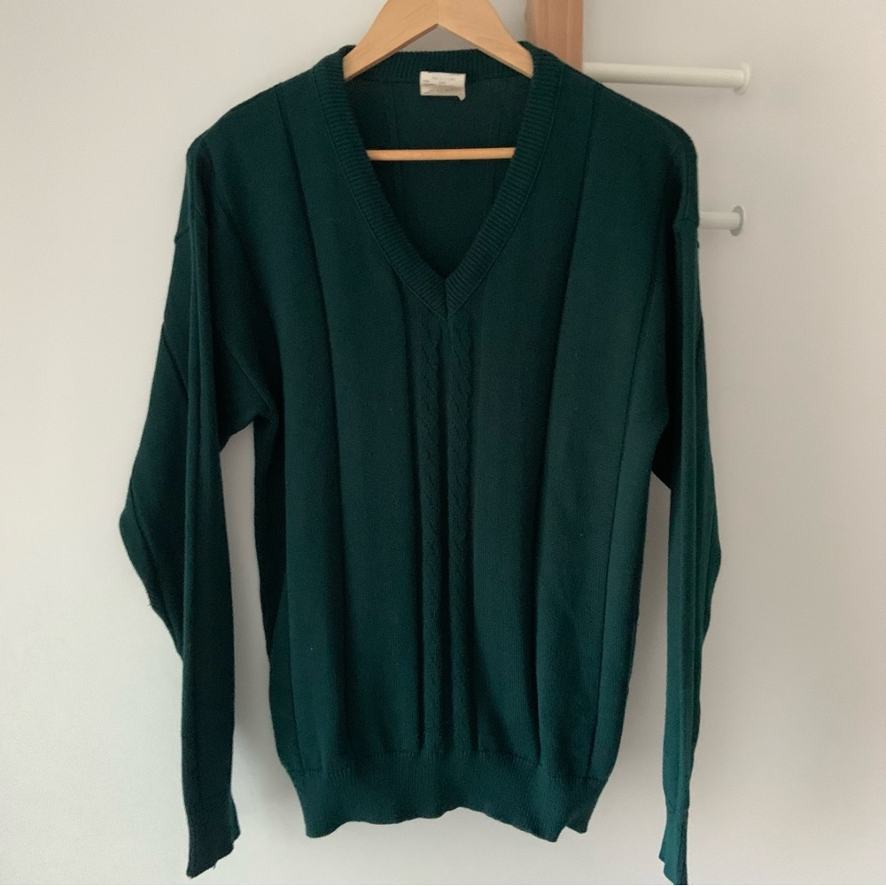 Vintage Hunter Green Sweater